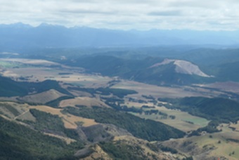 Mosaic landscape New Zealand